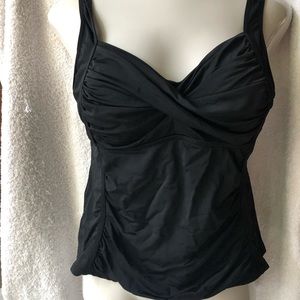 Black Tankini Top